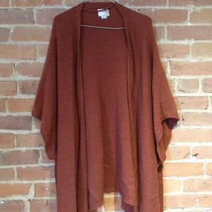 Burnt orange cardigan